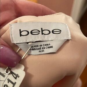 Bebe Beige Blouse